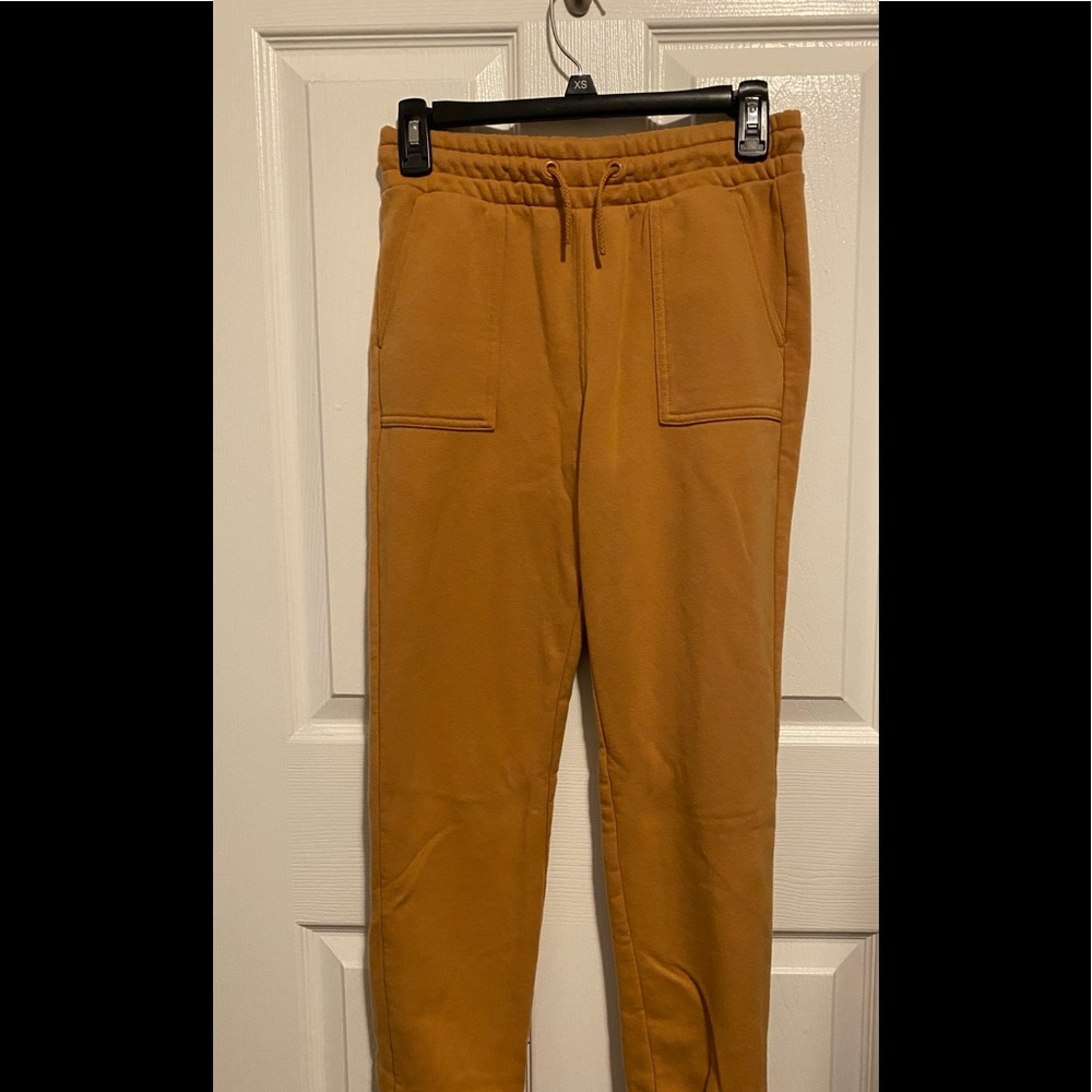Cat & Jack Mustard Yellow Kids/Juniors Jogger Pants